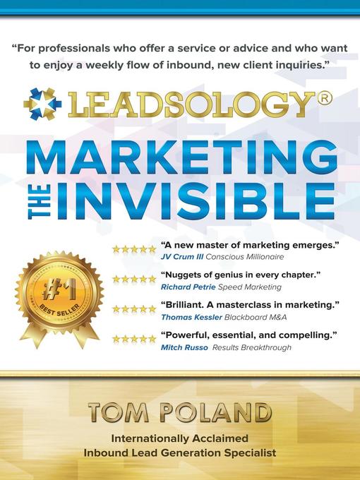 Title details for Leadsology by Tom Poland - Available